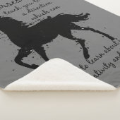 Couverture Sherpa Les Chevaux De Citation Inspirationnels Peuvent No (3/4)