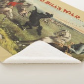 Couverture Sherpa Les Chevaux de l'Ouest sauvage de Buffalo Bill (3/4)