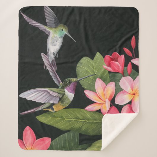 Couverture Sherpa Les colibris de la Plumeria (Devant)