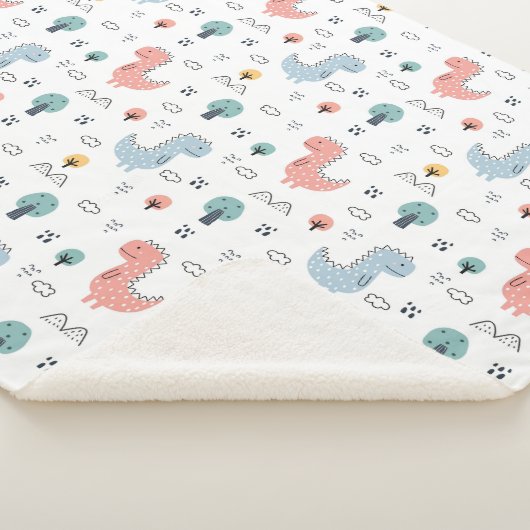 Couverture Sherpa Les dinosaures ! Sherpa Blanket (3/4)