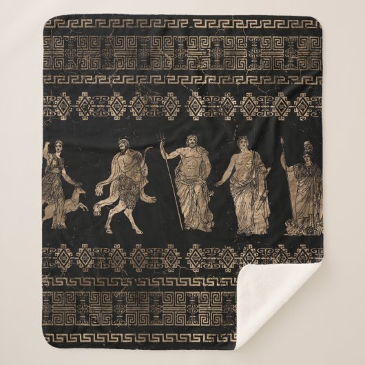 Couverture Sherpa Les divinités grecques et l'ornement de Meander (Devant)