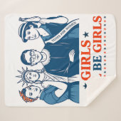 Couverture Sherpa Les Filles Seront Des Filles 4 juillet Féministes  (Devant (Horizontal))