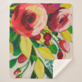 Couverture Sherpa Les fleurs vivaces (Devant)