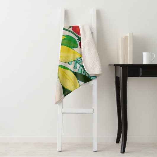 Couverture Sherpa Les fleurs vivaces (En situation)