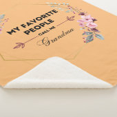 Couverture Sherpa les gens préférés m'appellent grand-mère couvertur (3/4)