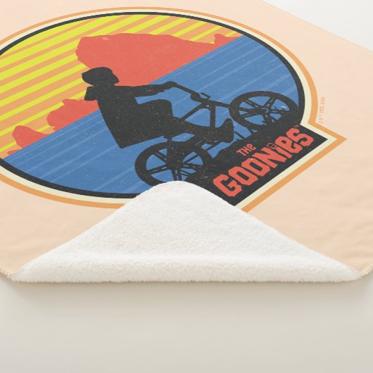Couverture Sherpa Les Goonies Retro Mikey équitation Vélo Graphique (3/4)