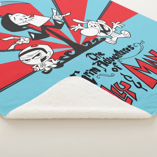 Couverture Sherpa Les Grandes Aventures de Billy & Mandy Scythes Art (3/4)