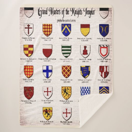 Couverture Sherpa Les Grands Maîtres des Templiers (Devant)