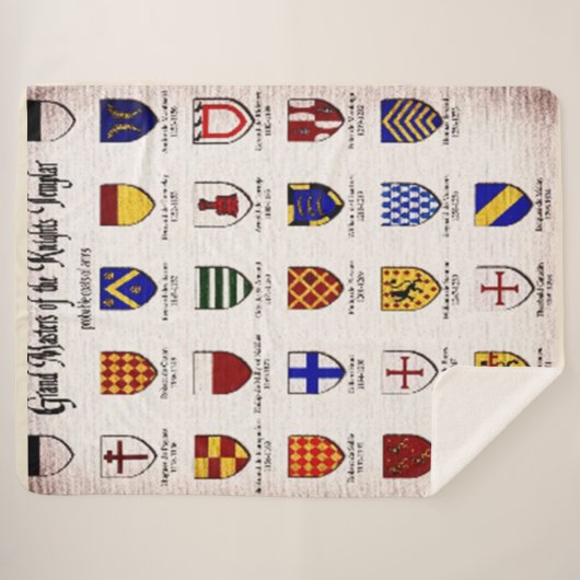 Couverture Sherpa Les Grands Maîtres des Templiers (Devant (Horizontal))