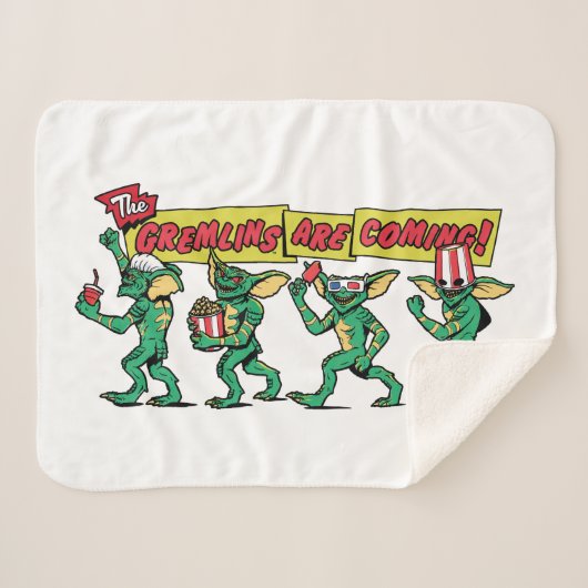 Couverture Sherpa Les Gremlins™ arrivent (Devant (Horizontal))