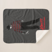Couverture Sherpa Les Griffes de la nuit | Freddy Krueger (Devant (Horizontal))