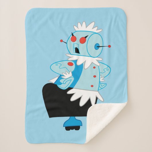 Couverture Sherpa Les Jestons | Rosie le robot (Devant)