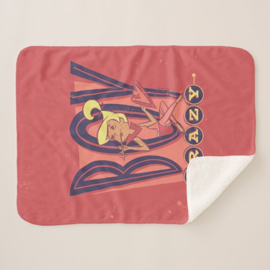 Couverture Sherpa Les Jetsons | Boy Crazy (Devant (Horizontal))