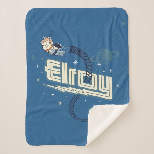 Couverture Sherpa Les Jetsons | Elroy BBUUZZZZZ (Devant)