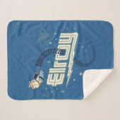 Couverture Sherpa Les Jetsons | Elroy BBUUZZZZZ (Devant (Horizontal))