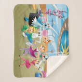 Couverture Sherpa Les Jetsons | Family Dance Party (Devant)