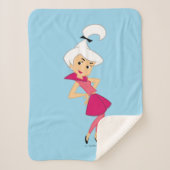 Couverture Sherpa Les Jetsons | Fille Judy (Devant)