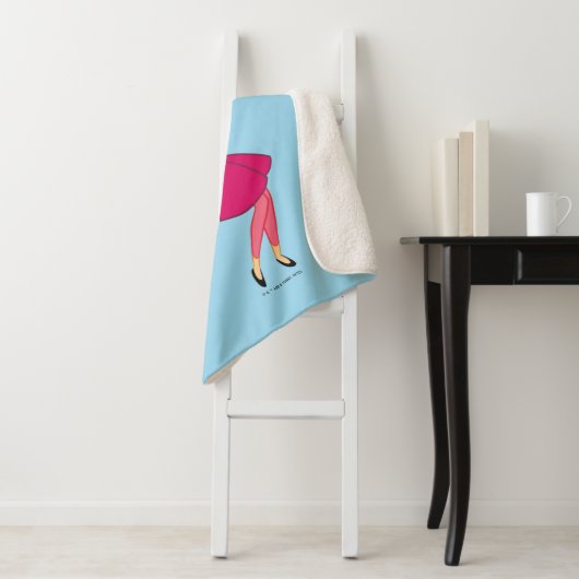 Couverture Sherpa Les Jetsons | Fille Judy (En situation)