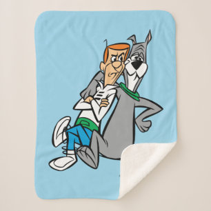 Couverture Sherpa Les Jetsons George & Astro Buddies
