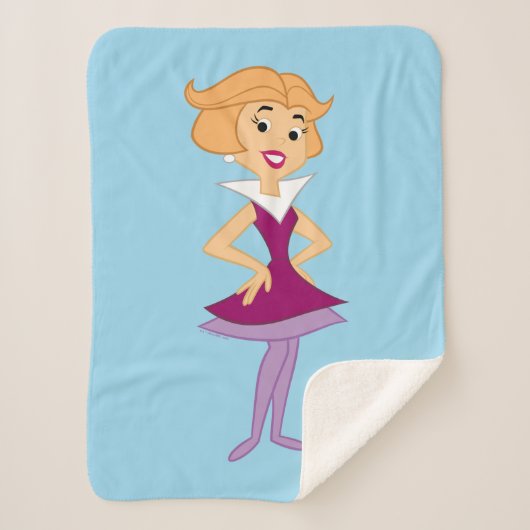 Couverture Sherpa Les Jetsons | Jane Sa Femme (Devant)