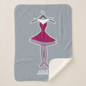 Couverture Sherpa Les Jetsons | Robe de Jane (Devant)