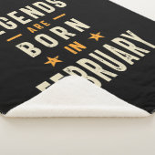 Couverture Sherpa Les légendes sont nées en Février - Février Annive (3/4)