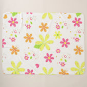 Couverture Sherpa Les marguerites hippies (Devant (Horizontal))