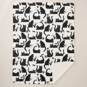 Couverture Sherpa Les mauvais chats frappent des trucs sur