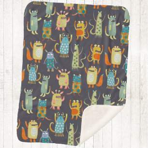 Couverture Sherpa Les mignons monstres