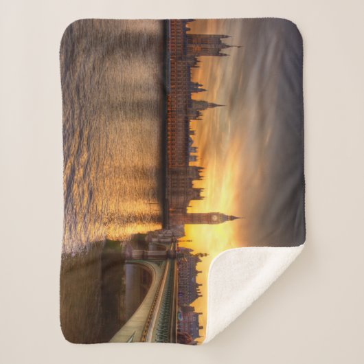 Couverture Sherpa Les monuments | Big Ben & Chambres du Parlement (Devant)