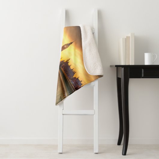 Couverture Sherpa Les monuments | Big Ben & Chambres du Parlement (En situation)