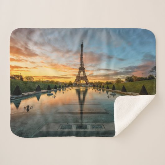 Couverture Sherpa Les monuments | Tour Eiffel (Devant (Horizontal))