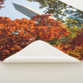 Couverture Sherpa Les monuments | Washington Monument en automne (3/4)