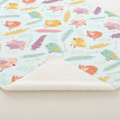 Couverture Sherpa Les oiseaux mignons (3/4)