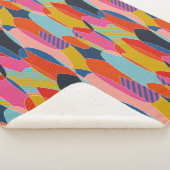 Couverture Sherpa Les planches de surf colorées (3/4)