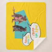 Couverture Sherpa Les Rats Sont Mignons Mais Plutôt Stinky (Devant)