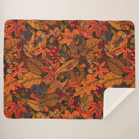 Couverture Sherpa Les trésors d'automne (Devant (Horizontal))