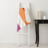 Couverture Sherpa Lesbian Pride Flag LGBTQ (En situation)