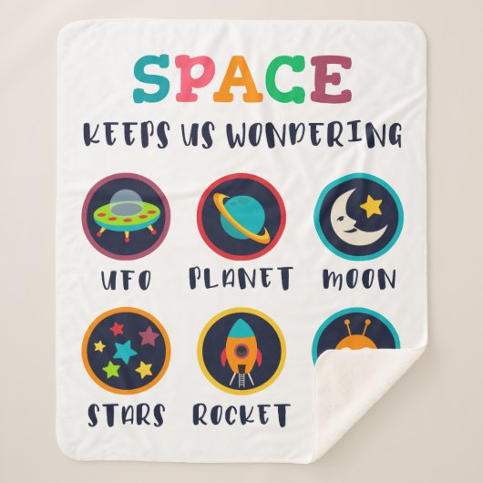 Couverture Sherpa L'espace nous fait nous poser des questions (Devant)
