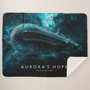 Couverture Sherpa L'espoir d'Aurora, voyage cosmique par Xzendor7
