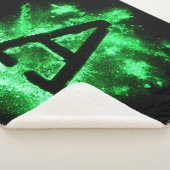 COUVERTURE SHERPA LETTRE A MAJUSCULE VERTE (3/4)