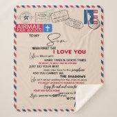 Couverture Sherpa Lettre à mon fils de maman (Devant)