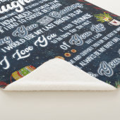 Couverture Sherpa Lettre personnalisée à ma fille de papa (3/4)