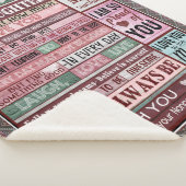 Couverture Sherpa Lettre personnalisée à ma petite-fille (3/4)