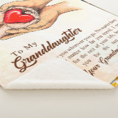 Couverture Sherpa Lettre personnalisée à ma petite-fille, (3/4)