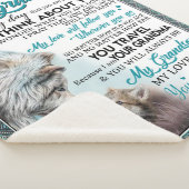 Couverture Sherpa Lettre personnalisée à mon petit-fils (3/4)