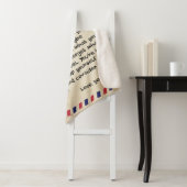 Couverture Sherpa Lettre Personnelle À Ma Mère Du Fils, Maman Annive (En situation)