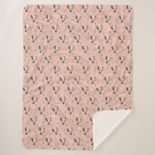 Couverture Sherpa Lettre V
