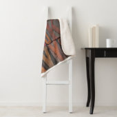 Couverture Sherpa lettres de l'alphabet aléatoire - letterpress vint (En situation)