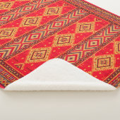 Couverture Sherpa Lever de soleil marocain : Elégance géométrique du (3/4)